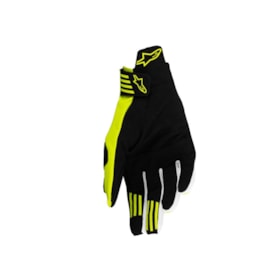 Luva Alpinestars Techstar 25 - Preto Amarelo