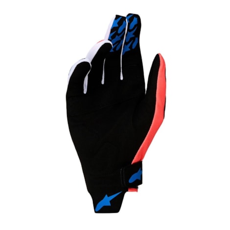 Segunda imagem do produto Luva Alpinestars Techstar Coral Preto Rosa