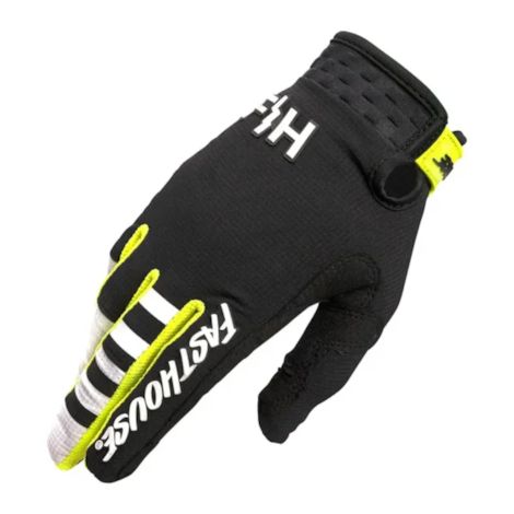 Luva Fasthouse Elrod Astre Preto Branco