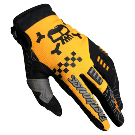 Segunda imagem do produto Luva Fasthouse MX Off Road Preto Amarelo