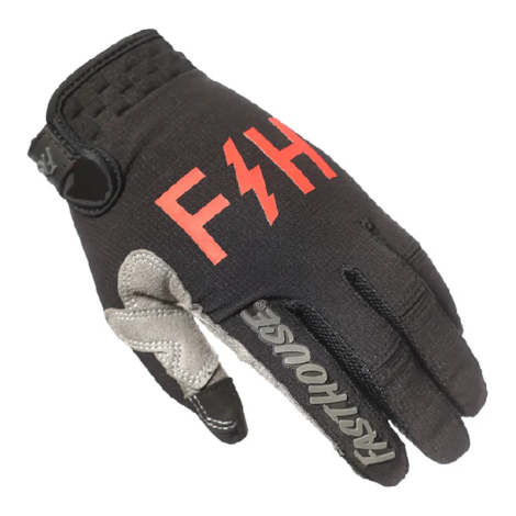 Segunda imagem do produto Luva Fasthouse MX Speed Style Akin Preto Vermelho