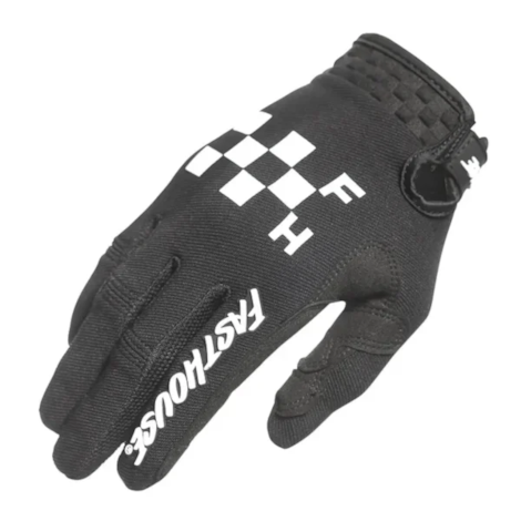 Luva Fasthouse MX Speed ??Style Grit Preto