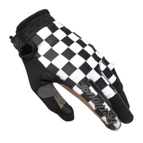 Segunda imagem do produto Luva Fasthouse Speed Style Haven Branco Preto
