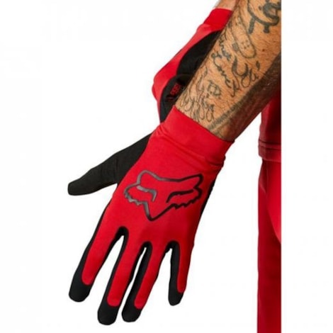 Luva Fox Bike Flexair - Vermelho