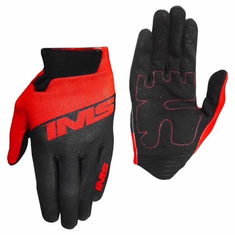 Luva IMS Attack Infantil - Vermelho Preto