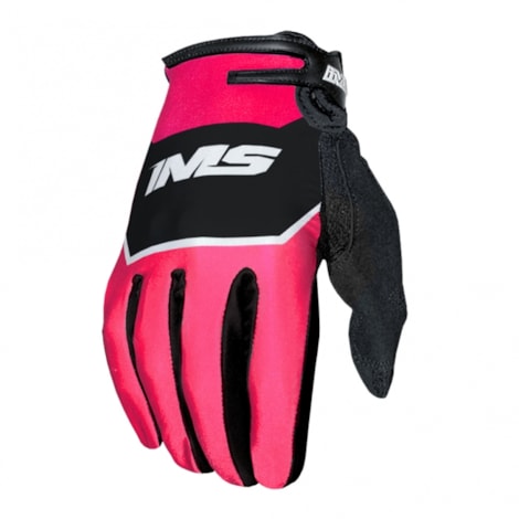 Luva Ims Power - Preto Vermelho
