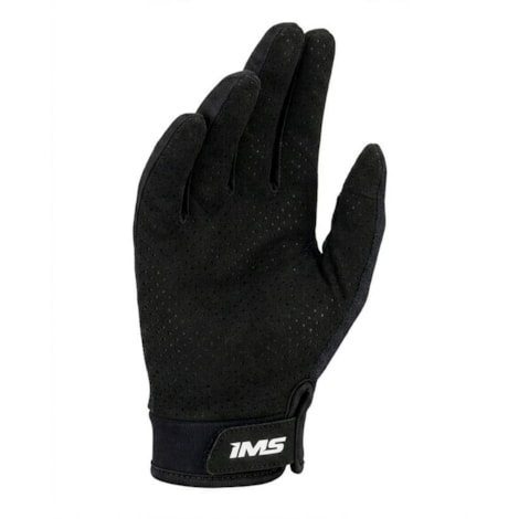 Segunda imagem do produto Luva IMS Solid Splash Preto Flúor