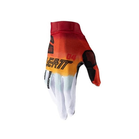 Segunda imagem do produto Luva Leatt Gripr 1.5 - Laranja Branco