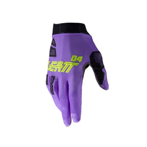 Segunda imagem do produto Luva Leatt Gripr 1.5 - Roxo Preto