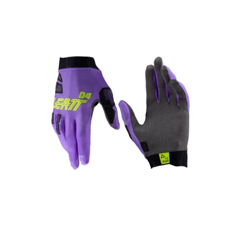 Luva Leatt Gripr 1.5 - Roxo Preto