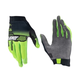 Luva Leatt Moto 1.5 Gripr 24 - Verde Limão Preto