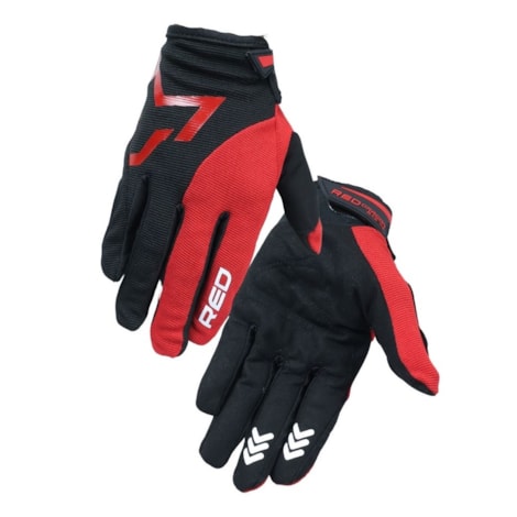 Segunda imagem do produto Luva Red Dragon Racing Vermelho