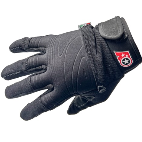 Luva Tutto A System Racing - Preto