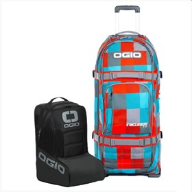 Mala de Equipamentos Ogio Rig 9800 Pro Wheeled Bag Blackade Vermelho
