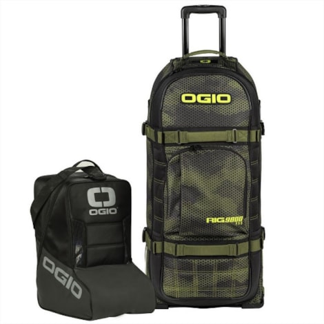 Mala de Equipamentos Ogio Rig 9800 Pro Wheeled - Verde Camo