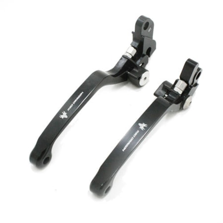 Segunda imagem do produto Manete Red Dragon Retrátil CRF 230/250F - Preto