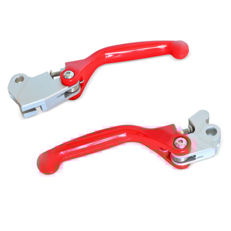 Manete Retrátil Biker GP-6 Braktec GASGAS 21/23 HUSQVARNA ENDURO 22... - Vermelho