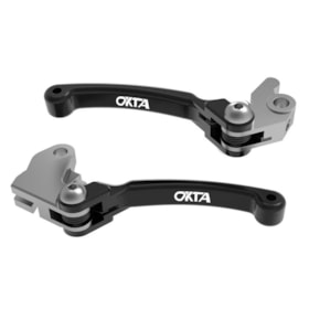 Manete Retratil Okta CRF 230/CRF 250F Curto - Preto