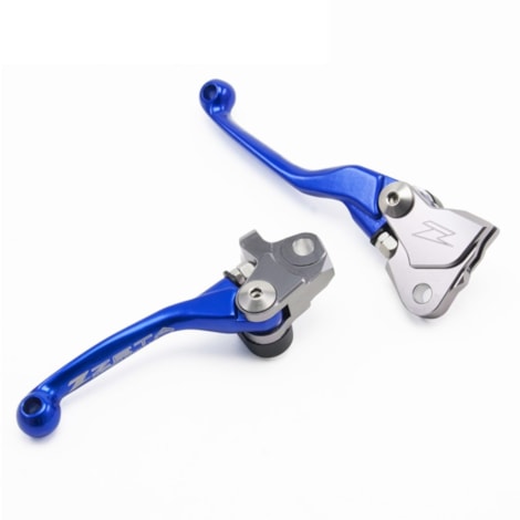 Manete Zeta 3Finger Brembo HUSQ TE250/300 14/16 FC250/350/450 14/15 FE250/350/450/501 - Azul