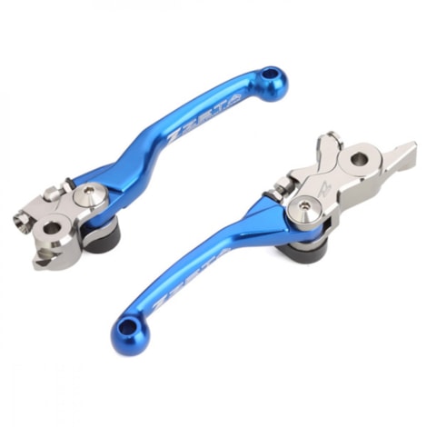 Manete Zeta 3Finger HUSQ TE150/250/300 19/21 TX300 19/21 FE250/350/450/501 19/21 FX350 - Azul