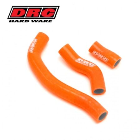 Segunda imagem do produto Mangueira DRC Radiador KTM 450SX- F 07 - 450SMR 08 - Laranja
