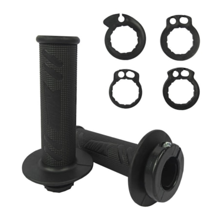 Manopla AMX Lock On Lite Honda - Preto