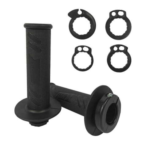 Manopla AMX Lock On Lite Honda - Preto