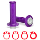 Manopla Biker Lock-On Nacional - Roxo