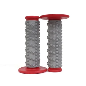 Segunda imagem do produto Manopla BR Parts Xtremer Cinza Vermelho