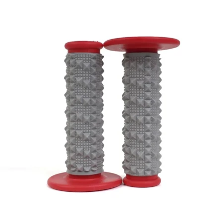 Segunda imagem do produto Manopla BR Parts Xtremer Cinza Vermelho