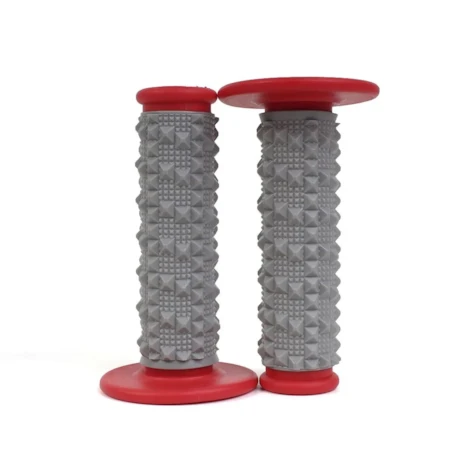 Segunda imagem do produto Manopla BR Parts Xtremer Cinza Vermelho