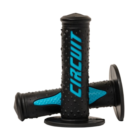 Manopla Circuit Electra - Preto Azul Flúor