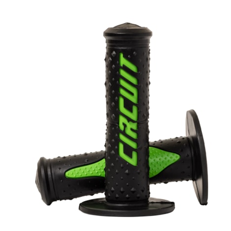 Manopla Circuit Electra - Preto Verde