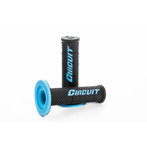 Manopla Circuit V - Preto Azul Flúor