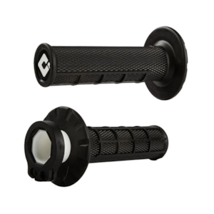 Manopla Odi Lock-On V2 MX Half Waffle Preto