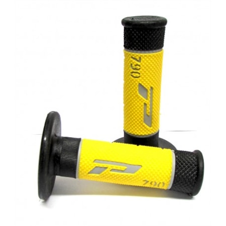 Manopla Pro Grip 790 Preto e Amarelo