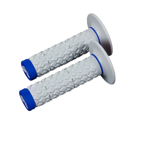 Manopla Renthal MX Comfort Grip Dual - Azul Cinza