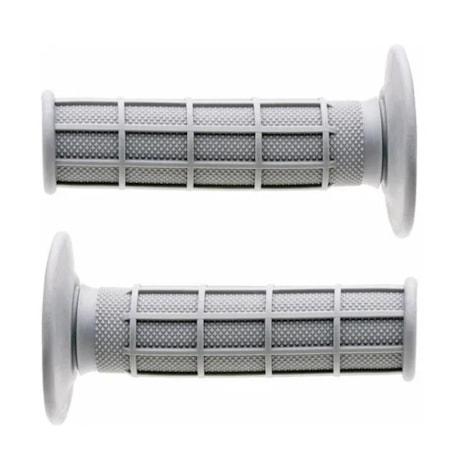 Manopla Renthal Single Full Waffle Soft - Cinza Claro