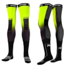 Meia Mattos Racing Knee Brace - Amarelo Flúor