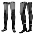 Meia Mattos Racing Knee Brace - Cinza