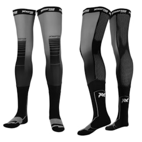 Meia Mattos Racing Knee Brace - Cinza