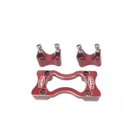Mesa Neyfa C/ Clamp CRF 230 Pequeno - (Vermelho) 28MM
