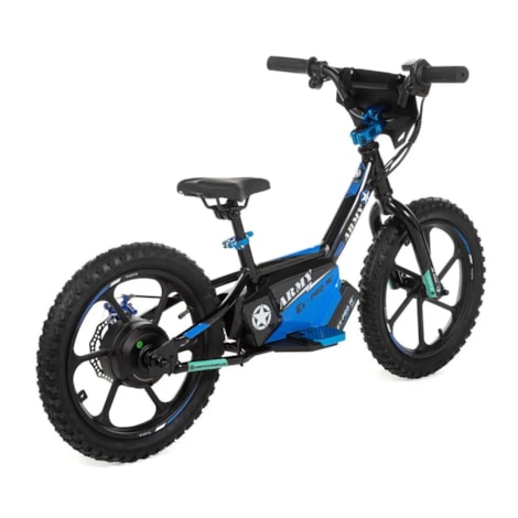 Segunda imagem do produto Mini Bicicleta Elétrica Army Aro 16 300W Expert Pro