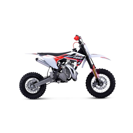 Mini Moto MXF 50TS S/ Partida 2T Vermelho