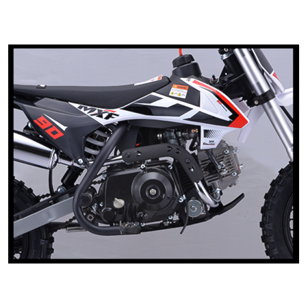 Segunda imagem do produto Mini Moto MXF Pro Racing 90cc 4T C/ Partida - Verde
