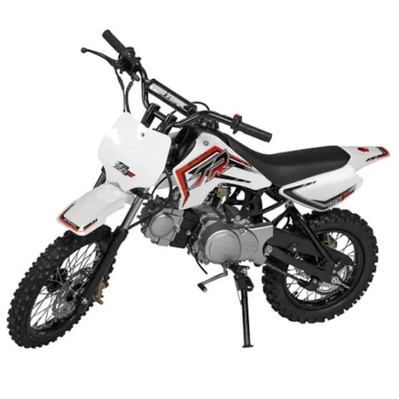 Mini Moto Pro Tork TR-125F Aro 14/12 - Branco