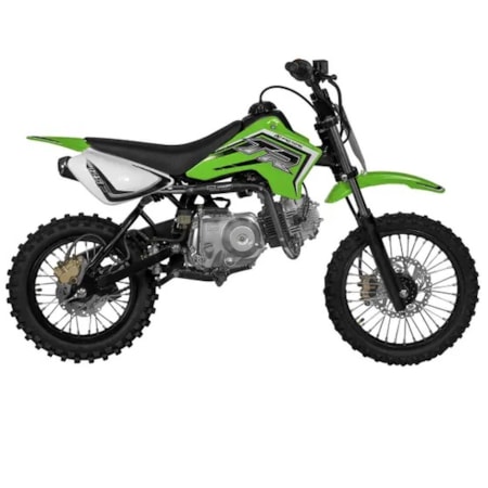 Segunda imagem do produto Mini Moto Pro Tork TR-125F Aro 14/12 - Verde