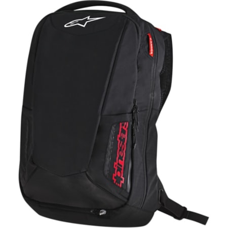 Mochila Alpinestars City Hunter - Preto Vermelho