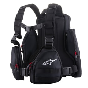 Mochila Alpinestars Techdura Tactical Pack - Preto Branco