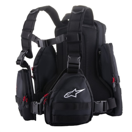 Segunda imagem do produto Mochila Alpinestars Techdura Tactical Pack - Preto Branco